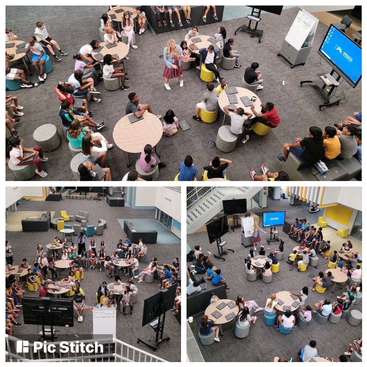 ReaderLeader_'s tweet photo. @MinettElem 5th graders were so engaged during their lesson on digital citizenship. Our amazing DLC did such a great job communicating the importance of these skills. #fisdmadetoshine https://t.co/post96n7Mz
