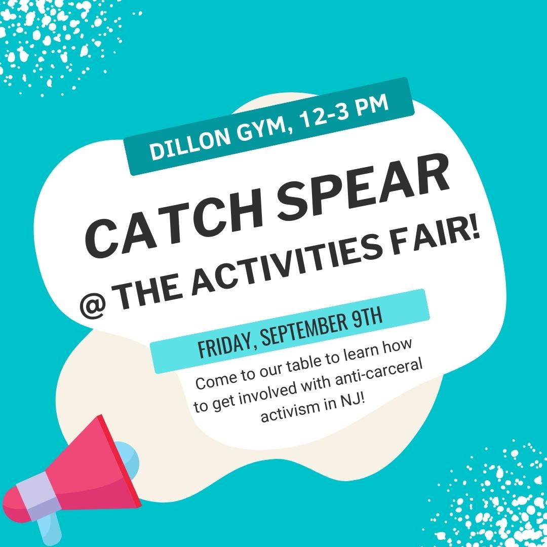 princetonSPEAR's tweet photo. SPEAR will be at the Activities Fair tomorrow from 12-3pm in Dillon Gym! Stop by to learn more about SPEAR and our work. https://t.co/pKUUEMRZO8