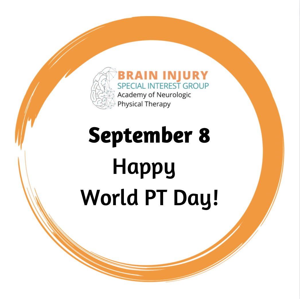 Thank you to all the PTs for all your work!! 🧠