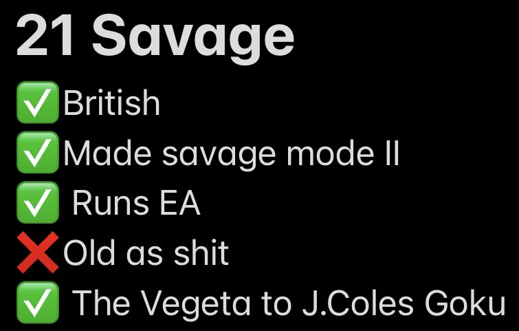 UnrealJac's tweet photo. Why 21 Savage should be the new king https://t.co/7IdgyJ5kXc