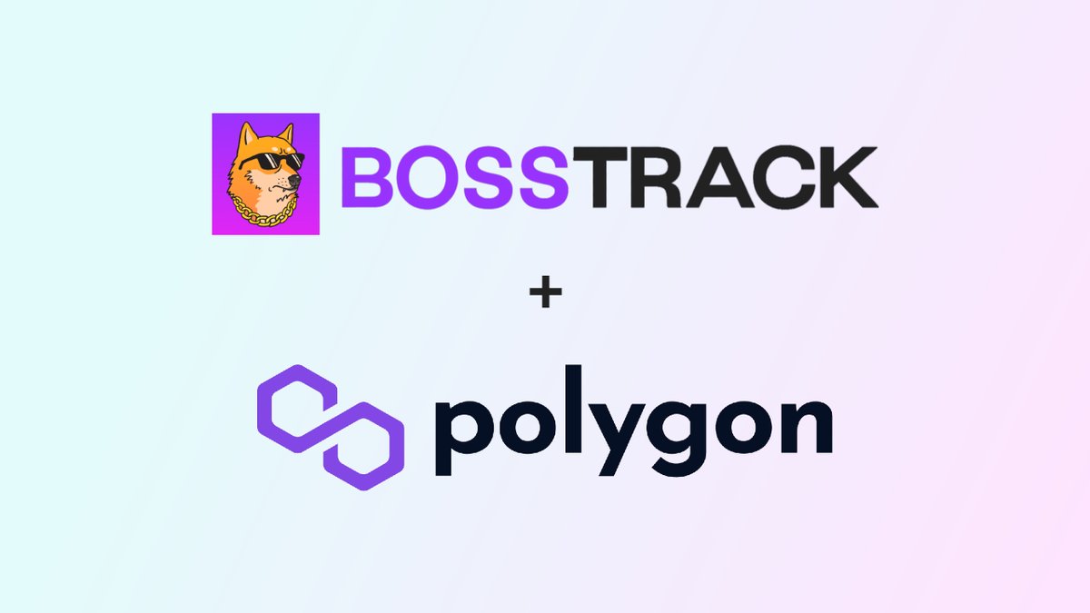 Boss Track will be officially integrating with #PolygonMatic chain 🎉

Users of <a href="/0xPolygon/">Polygon | POL</a>  will be able to track their assets profit &amp; losses on Boss Track.

👀Read more:
bosstoken.medium.com/boss-track-now…