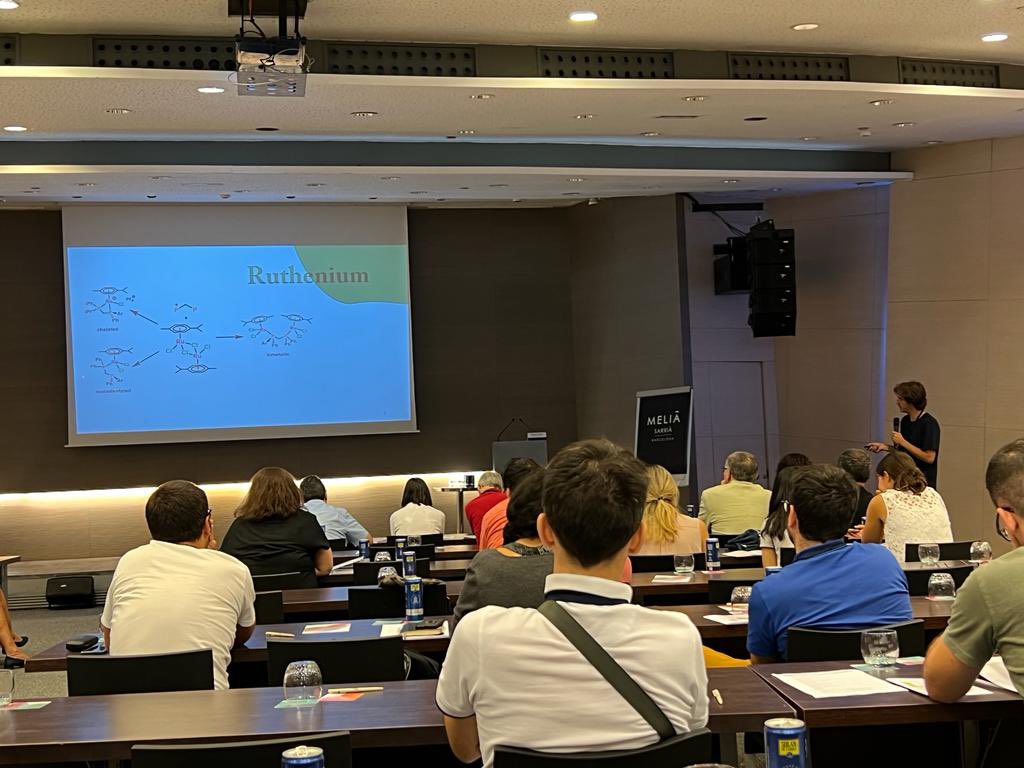 What a great contribution by our PhD student <a href="/javier_eusamio/">Javier Eusamio</a> at @GEQOBcn2022! Well done Javier, you nailed it!🤟🏻#cathom