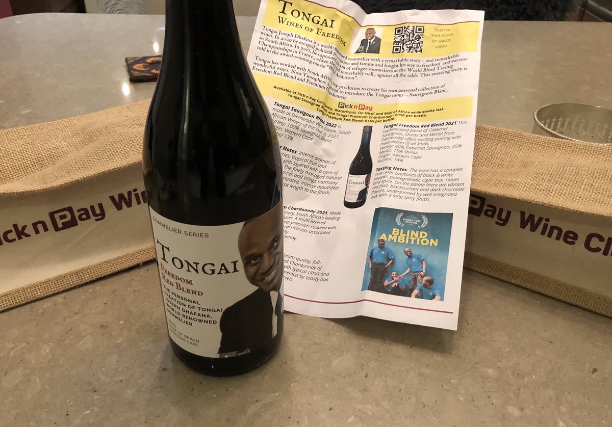 Bargainstein's tweet photo. @danlikeswine @PicknPay @JDhafana @TableBayhotelSA @pardon_taguzu @tnashenyamudoka @GMTheTableBay @MaluLambert @thejoburgfoodie @AndrewRoyHarris @BailieKatie Has to be of the most enjoyable documentary movies I’ve seen in ages...loved the passion of everyone on the team &amp; thanks to @PicknPay #WineClub for rolling out the opportunity to soak it all up. Cheers! 🇿🇼🍷@JDhafana #TongaiWines #BlindAmbition https://t.co/YKMupTVw8G