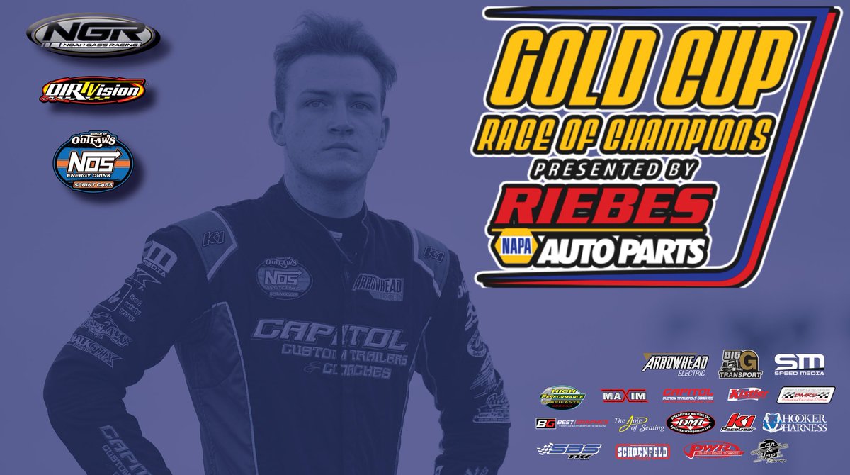 NoahGass20G's tweet photo. IT'S RACE DAY!
It’s our preliminary night here at @sdspeedway for night one of the Gold Cup Race of Champions with the @WorldofOutlaws! Another new track for us to check off on our West Coast swing!
Watch live on @dirtvision or follow on the @MyRacePass app!
#SpeedMedia https://t.co/Re2gZAF7Nz