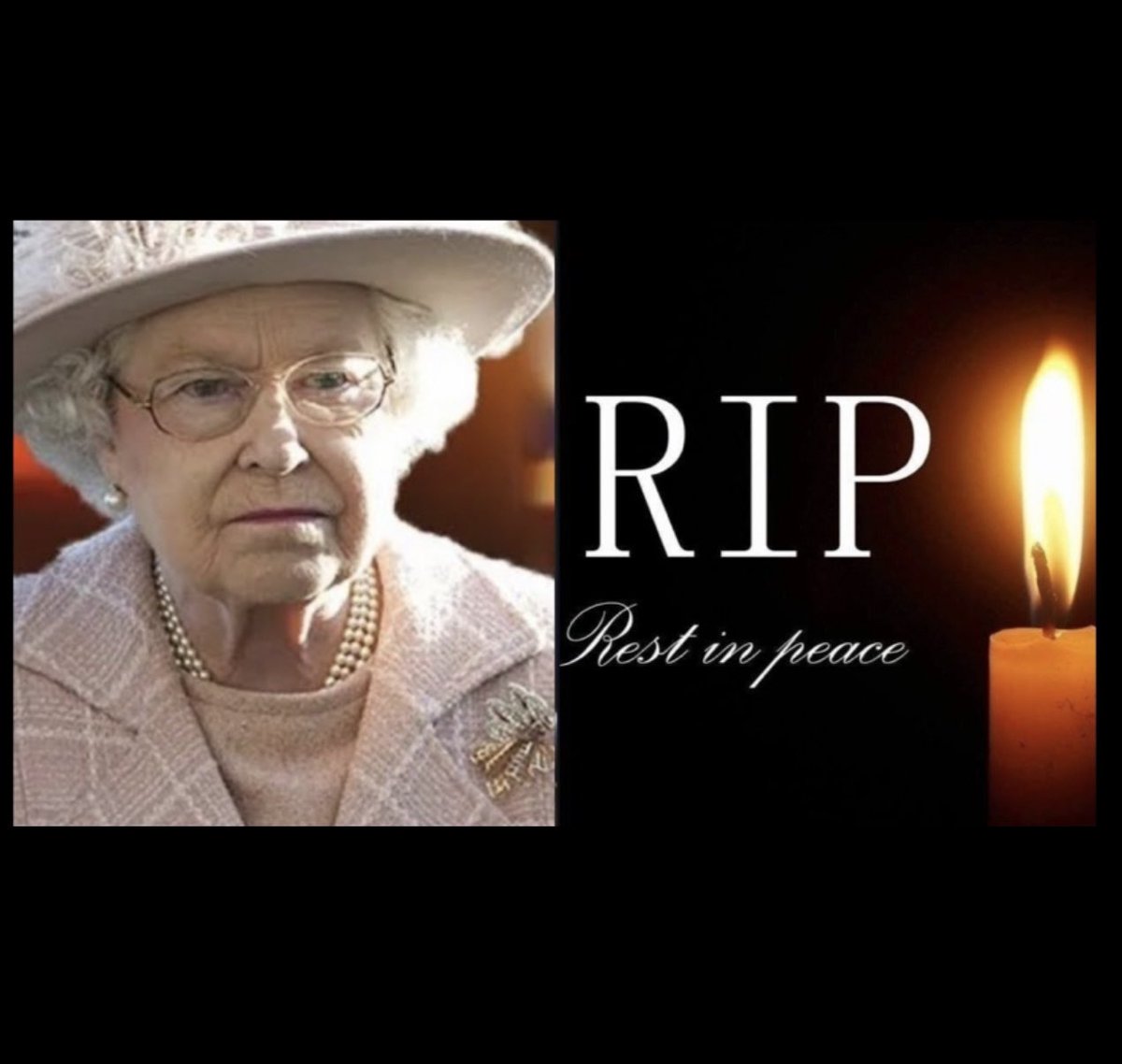 EssentialHandy1's tweet photo. The saddest of days!

R.I.P. Ma’am.

#QueenElizabeth #QueenElizabethII #queen #RIP #RestInPeace #RestInPeaceQueen #RestInPeaceYourMajesty #70years https://t.co/TuqtOvsb6r