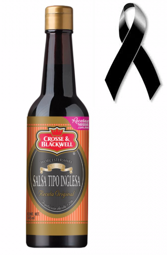 nanoprofe's tweet photo. @daphnella Mi salsa inglesa está de luto. https://t.co/Dhl9uks6TW