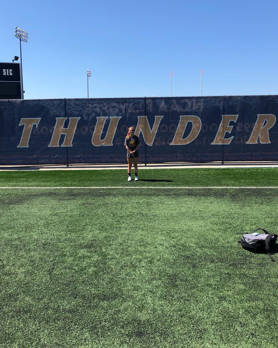 PLU_WSoc's tweet photo. When the Thunder rolls, the DIESEL strikes ⚡️!! 

Happy 😃 20th Birthday 🥳 to Hannah Cecil! No better way to spend it than with her teammates on a soccer road trip!

Go Lutes!
#garthbrooks 
#beyond
#swimlikeashark🦈 
#significant
#captiongamestrong💪 https://t.co/GajTGUlRih