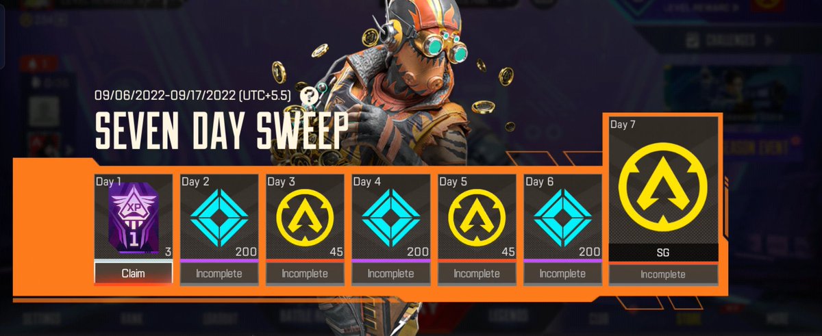 ApexSAINTS's tweet photo. 🗞 #ApexLegendsMobile is giving away free Syndicate Gold, and all you have to do is login for seven days ingame!

#APEXmobile #Apexモバイル https://t.co/6w22zyNLbd