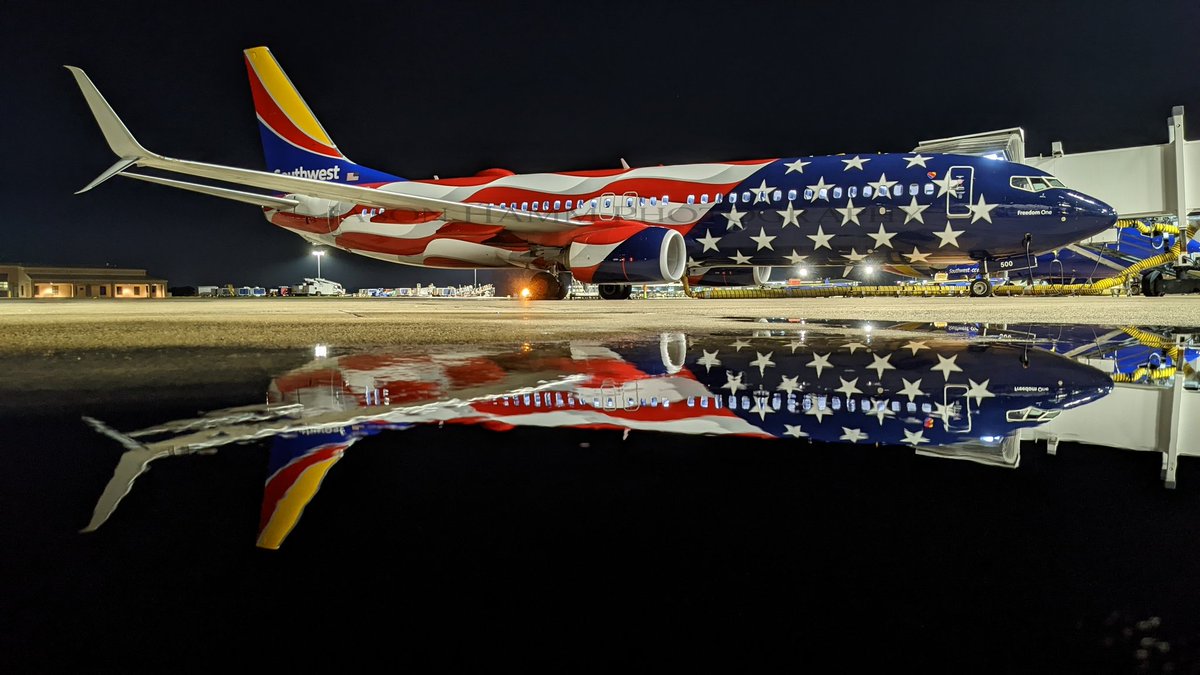 GulfstreamGuy's tweet photo. @SouthwestAir I love everything about this aircraft and I'm so happy it finally overnighted here in the Little Rock National Airport! @FLYLIT #FreedomOne #ThisStationIsLIT #N500WR https://t.co/UwV7MZQqav