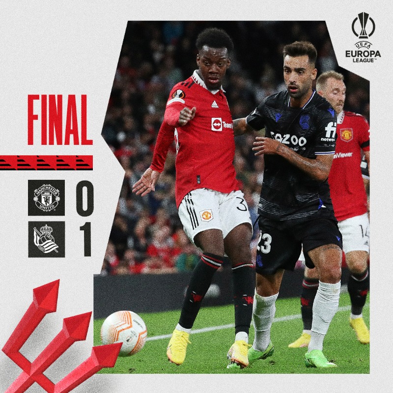 ManUtd_Es's tweet photo. ⏹ Final del partido en Old Trafford.

#MUFC #UEL