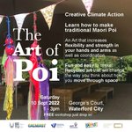 Image for the Tweet beginning: 🧶The Art of Poi 🧶
This