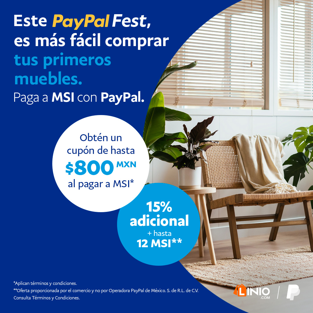 PayPalMexico's tweet image. ¡No te quedes sin estrenar este #PayPalFest!, encuentra celular nuevo en Linio pagando con PayPal. 💻📱 #PayPalFest2022 #Linio #Ofertas #tecnología
Compra ahora: bit.ly/3eBWL1O