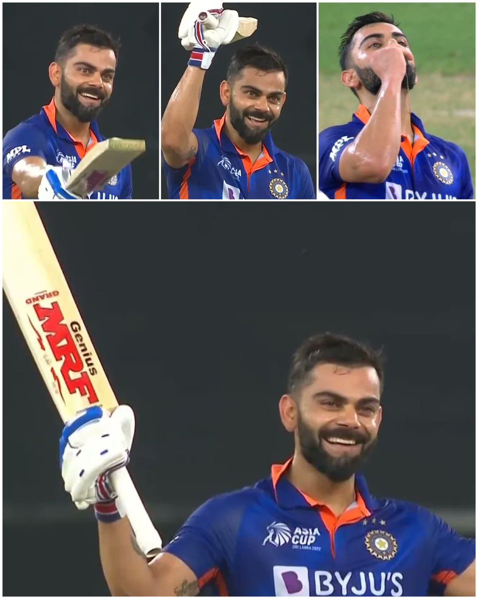 MdSaH68's tweet photo. #Lean Season doesn’t last long..🥰
71st 💯 after 1020 days 🤩
Well played #Champion 👏
#Just_Keep_It_Up🙌
@imVkohli
#AFGvsINDIA #AsiaCup2022 https://t.co/QxwkSCTBKt