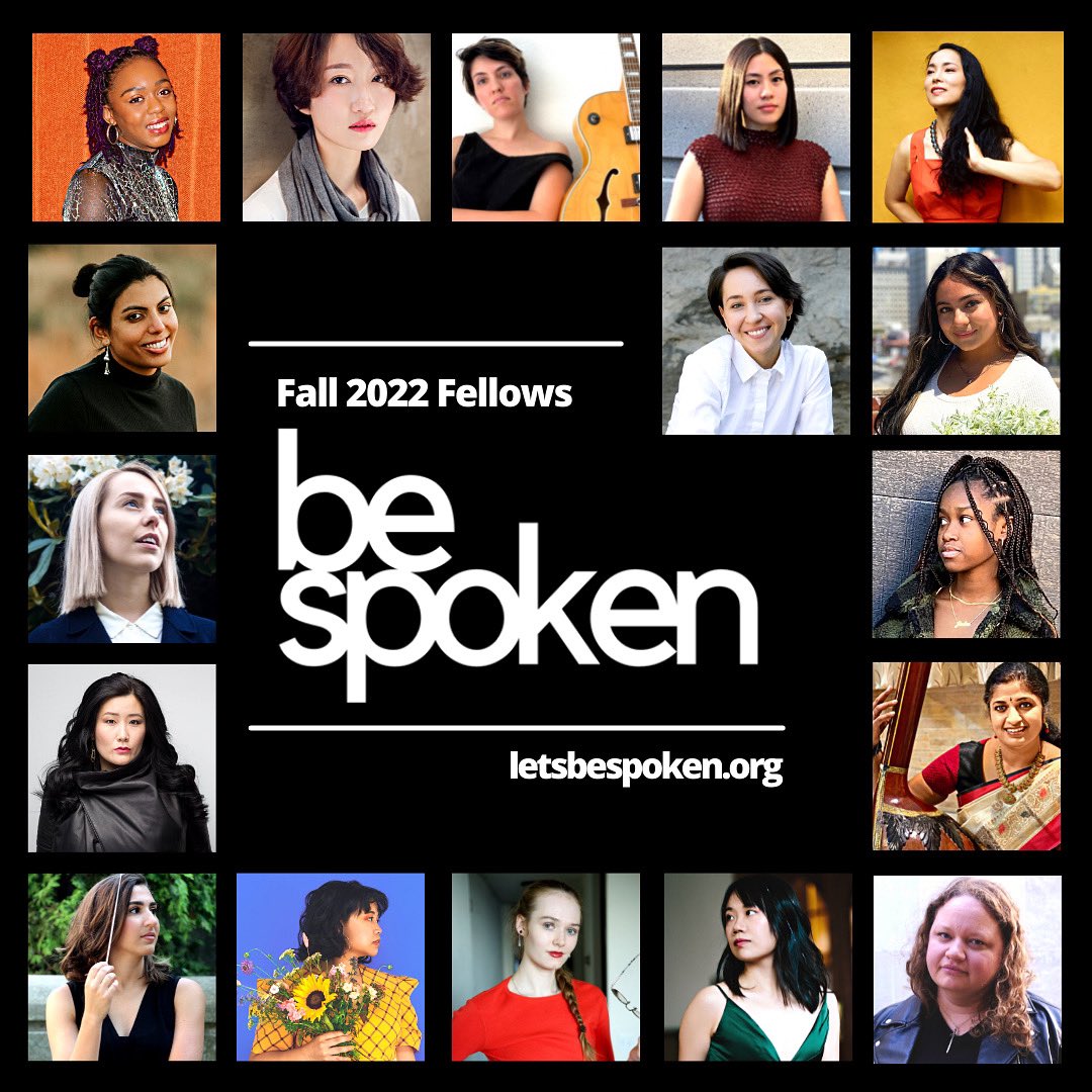 Congrats to all our incoming fellows <a href="/letsbespoken/">bespoken</a> 👏 I am excited to kickoff this season and support your projects &amp; initiatives through this fellowship🔥 #letsbespoken