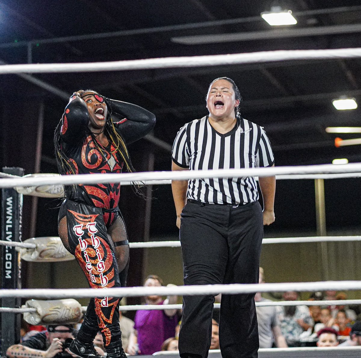 edwinc1017's tweet photo. ๐ธ @_TheWOAD @JulietheRef #SHINE73 #WomensWrestling https://t.co/pMingjNx1W