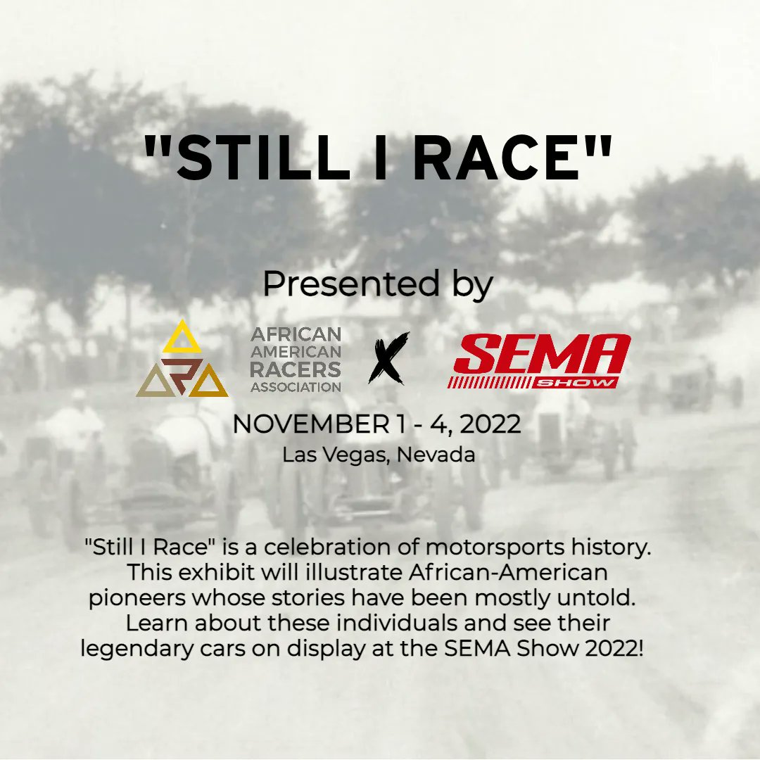 AARASSOC's tweet photo. We are excited about our partnership with @SEMASHOW
promoting diversity &amp; inclusion! Click on the link below to learn more about our various projects taking place at SEMA 2022
https://t.co/8YIJyNsBsX https://t.co/VwGPrgHZho