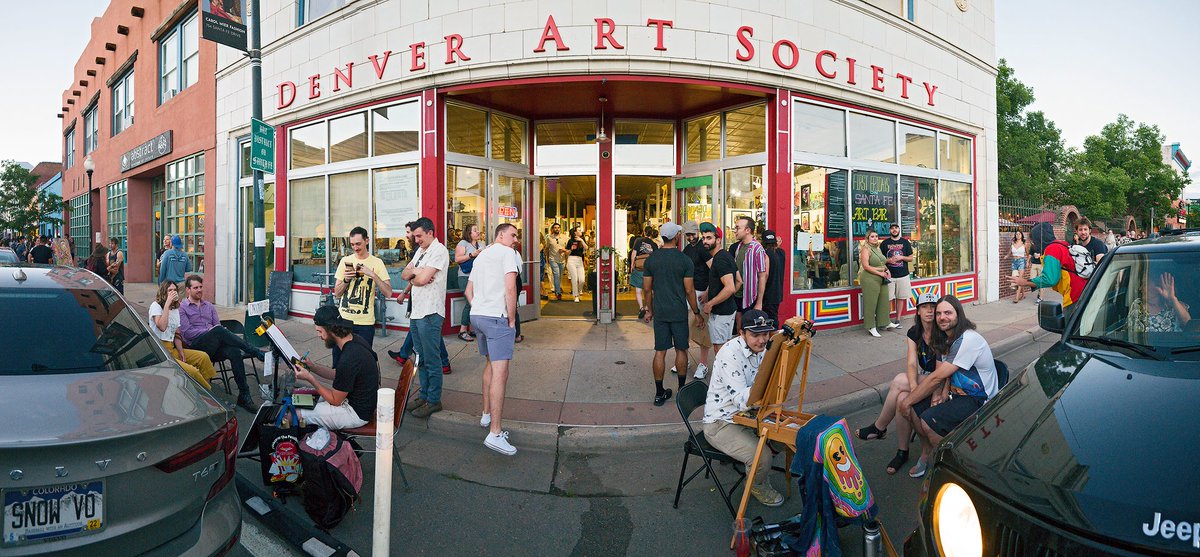 WE ARE CELEBRATING 13 YEARS OF ART, MUSIC, AND COMMUNITY THIS MONTH! ❤️🎨🎶

Our one of a kind coop was founded in September 2009.

Thank you to all of our members past and present and to everyone who has visited us over the years! bit.ly/3B2aer9

#denverartsociety #art