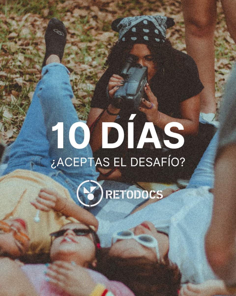 DocsMX's tweet photo. ¡Faltan 10 días para cerrar la convocatoria del #RetoDocsMX 2022!
El desafío a nivel nacional para hacer un cortometraje documental en 100 horas.
Reto aceptado 😎👇
https://t.co/b6wOidZGvj https://t.co/L24ywtunGb