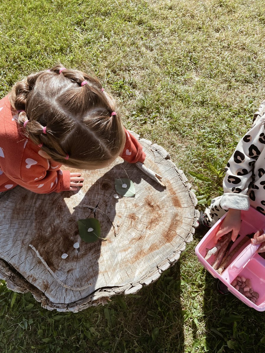Grade 1 has my whole heart 🤍 Starting each morning with Wâniskâ grounds our busy minds and bodies through connection and belonging — &amp; today we collected &amp; created patterns with natural materials in the beautiful September sunshine <a href="/EICSCatholic/">Elk Island Catholic Schools</a>