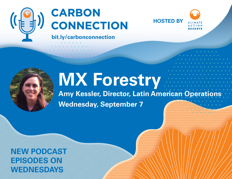 climatereserve's tweet photo. In the latest #CarbonConnection podcast, @amykessler3 discusses the recently updated #MexicoForest Protocol, working w ejidos, and upcoming work in Mexico. Check it out here: https://t.co/vJLVlM4jmH 

#climatesolutions #Mexicocarbon https://t.co/n0Or24NKoR