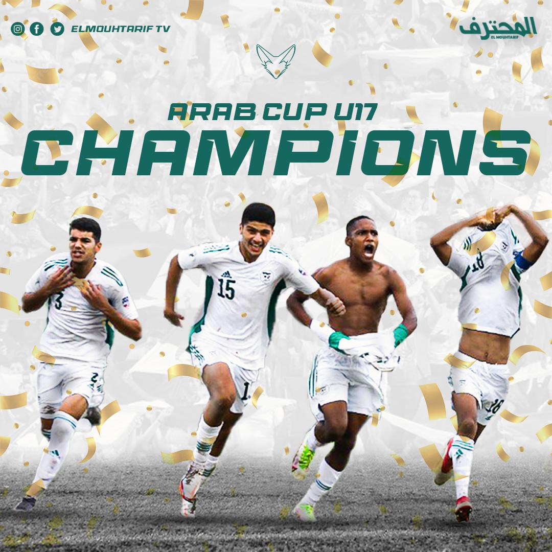 منتخب الجزائر U17 يفوز بكأس العرب للناشئين FcKY0tyWIAE54XG?format=jpg