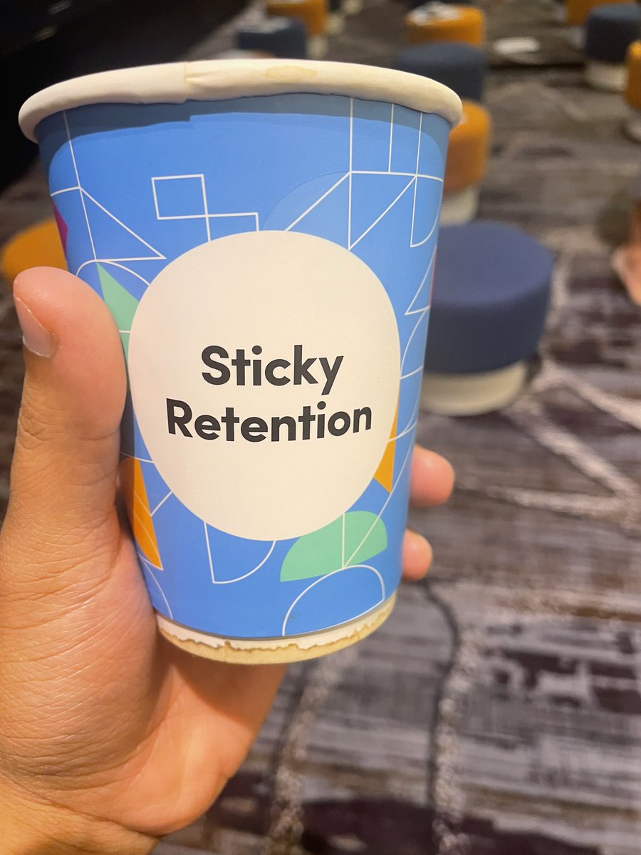 kushaanshah's tweet photo. Fun little touch by @Iterable for #Activate22: coffee cup conversation starters 👌 https://t.co/KEP7YYie8a