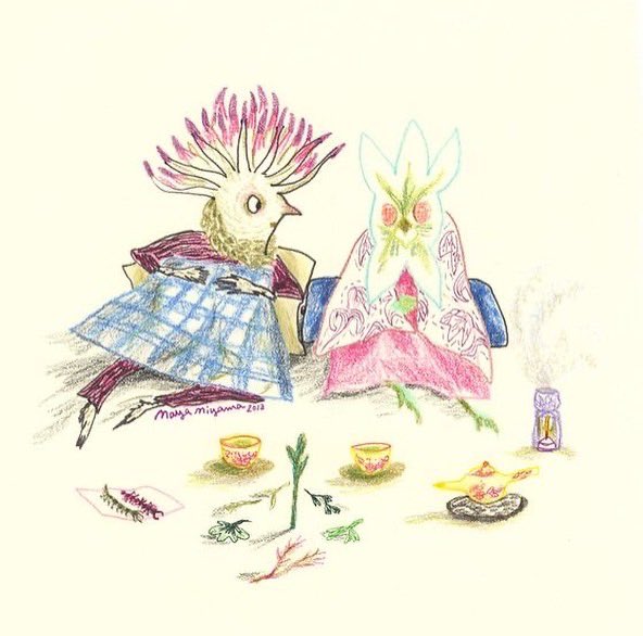 maya_miyama's tweet photo. Happy World Divination Day 🔮✨✨
#mayamiyama #illustration #happyworlddivinationday #divination #holoscope #happyworldholosopeday #fortunetelling https://t.co/w9Jh3sLaM4