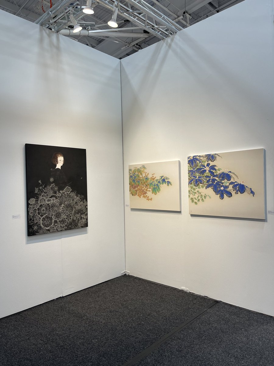 gallery_seizan's tweet image. Open now!
SEIZAN Gallery (Booth #B39) Pier 36, Downtown Manhattan 
Presenting four contemporary “Nihonga” artists: 
 Eri Iwasaki Toshiyuki Kajioka Kenta Takahashi Shigemi Yasuhara 
Through this Sunday.
Come stop by.