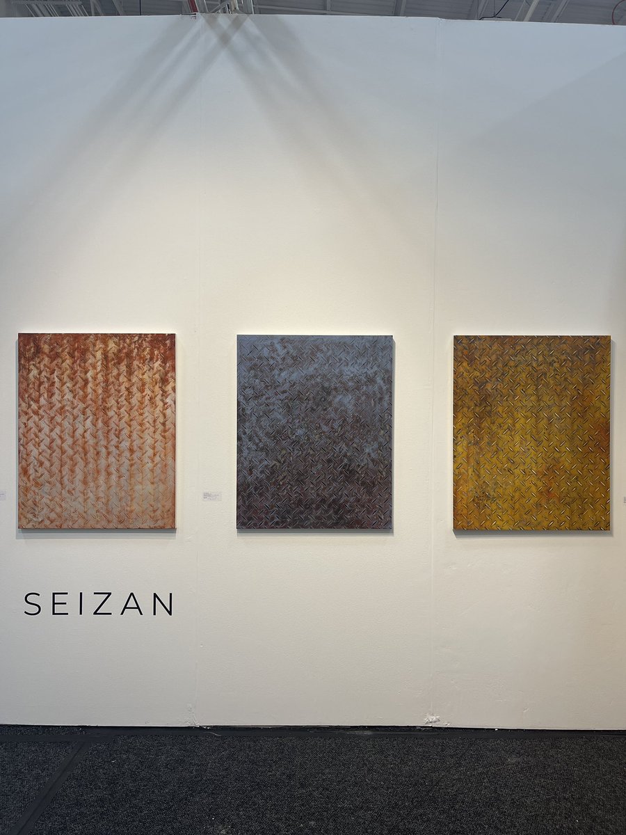gallery_seizan's tweet image. Open now!
SEIZAN Gallery (Booth #B39) Pier 36, Downtown Manhattan 
Presenting four contemporary “Nihonga” artists: 
 Eri Iwasaki Toshiyuki Kajioka Kenta Takahashi Shigemi Yasuhara 
Through this Sunday.
Come stop by.