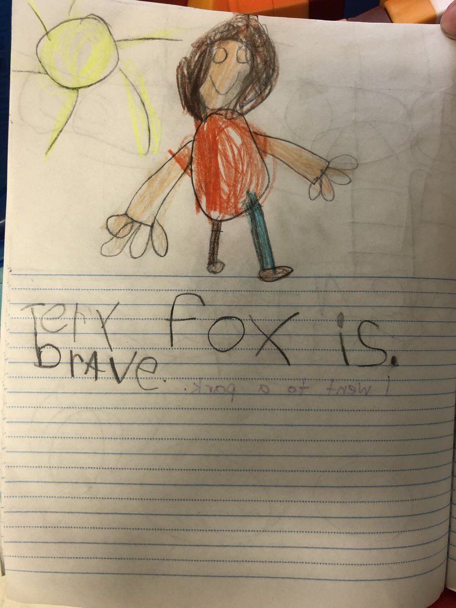 VVClachrie's tweet photo. Today we also learned about Terry Fox. We learned that in real life, heroes don’t wear capes or have special powers. They are just regular people who are brave and do things to help others. https://t.co/wmeKmobGIQ