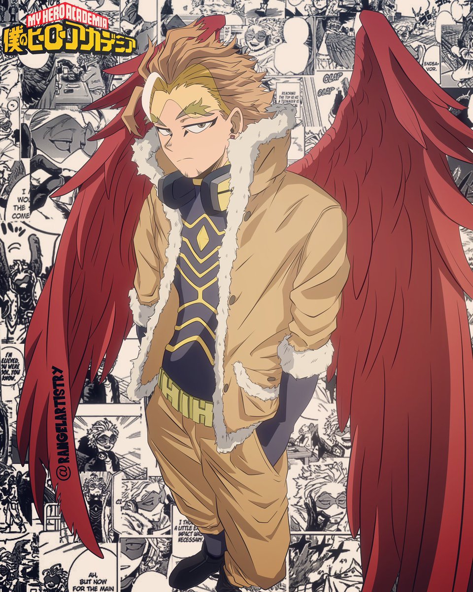 Number 2 Hero, Hawks! 🔥🔥 I really enjoying doing this one!