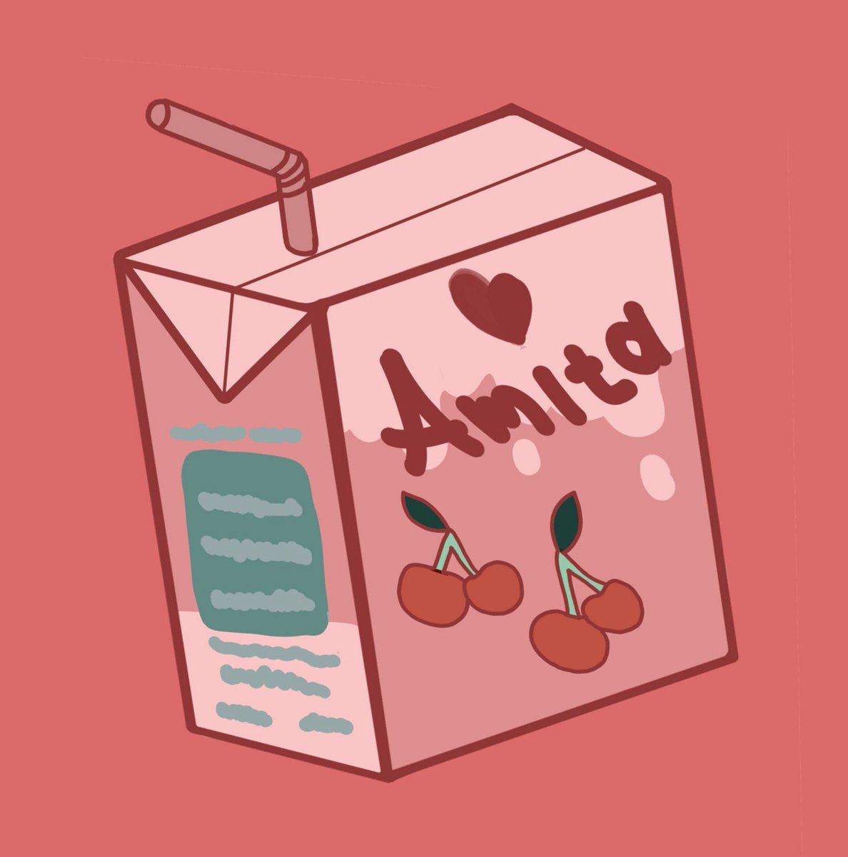 kitty0me's tweet photo. Cherry juice 😋 #art #digitalart #krita #draw #kawaii #cute #cherries https://t.co/PvivSmTjvg