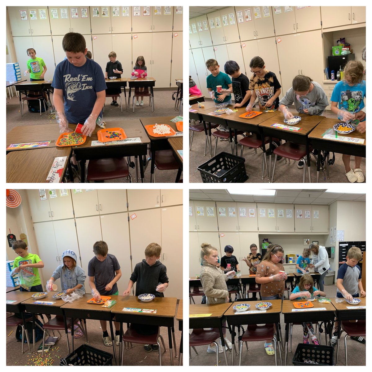 Mrs. Jones’ and Mrs. Ingalls’ 4th graders learned about the Model T this week and the important role assembly lines had in producing them during that era. Then, they created their own snack assembly line and worked collaboratively just like the Model T workers did!