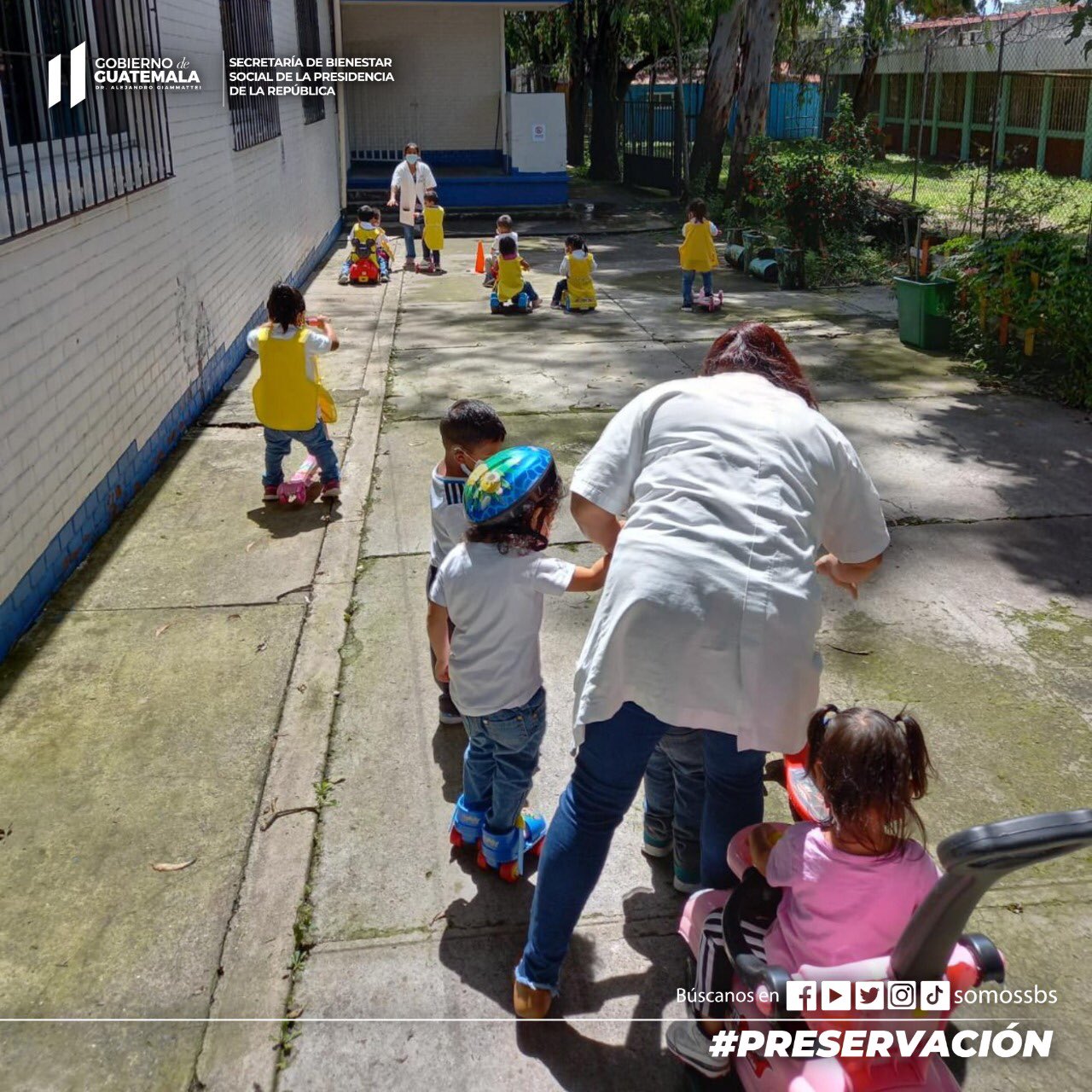 Secretaría de Bienestar Social de la Presidencia on Twitter: "📢  #Preservación 👉🏼 La #FamiliaSBS del Centro de Atención Integral en #Zona  3 realizó junto a las Niñas y Niños el cierre de