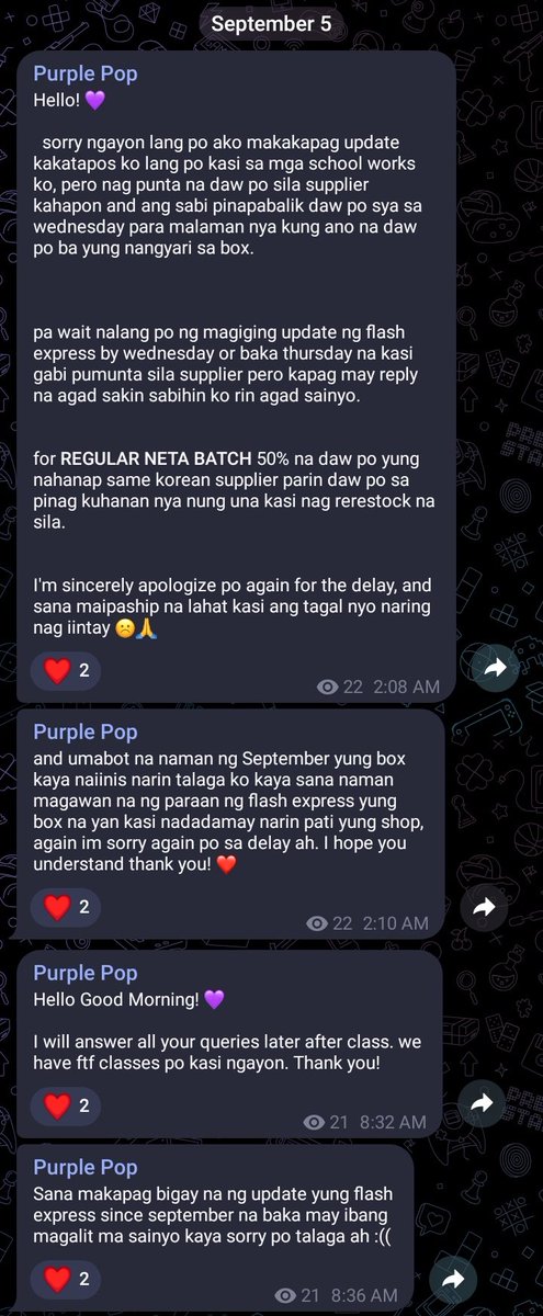 Purple_Pop07's tweet photo. here po, may mga date rin po para alam nyo po kung kailan. thank you! https://t.co/xpjKMQqJ8S