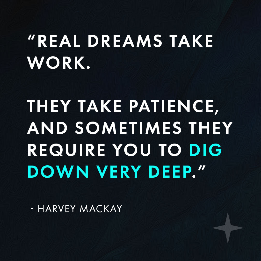 EnterOutpost's tweet image. Real dreams take heart work &amp;amp; hard work. ❤️

Thanks to all who are digging deep as we build the #Outpost community together during the #DreamStage.

&quot;Real dreams take work. They take patience, and sometimes they require you to dig down very deep.&quot;
- Harvey Mackay