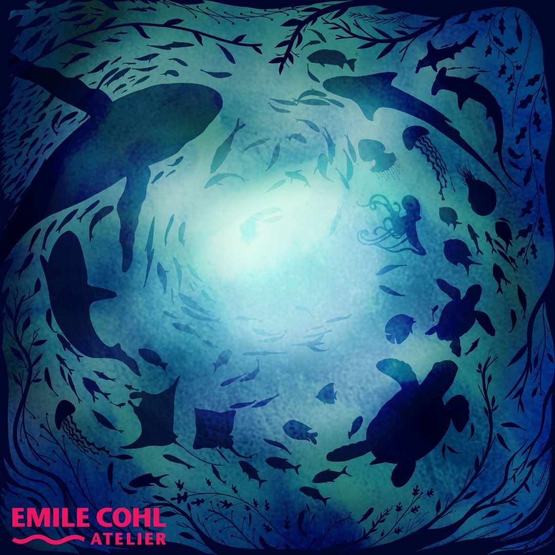 Emile_Cohl_LA's tweet photo. An interesting piece from ECA student, Lou Guettet. 🐬🐬

@ecoleemilecohl

#artwork #illustration #animationschool #emilecohlatelier https://t.co/qqsHTAk3iP