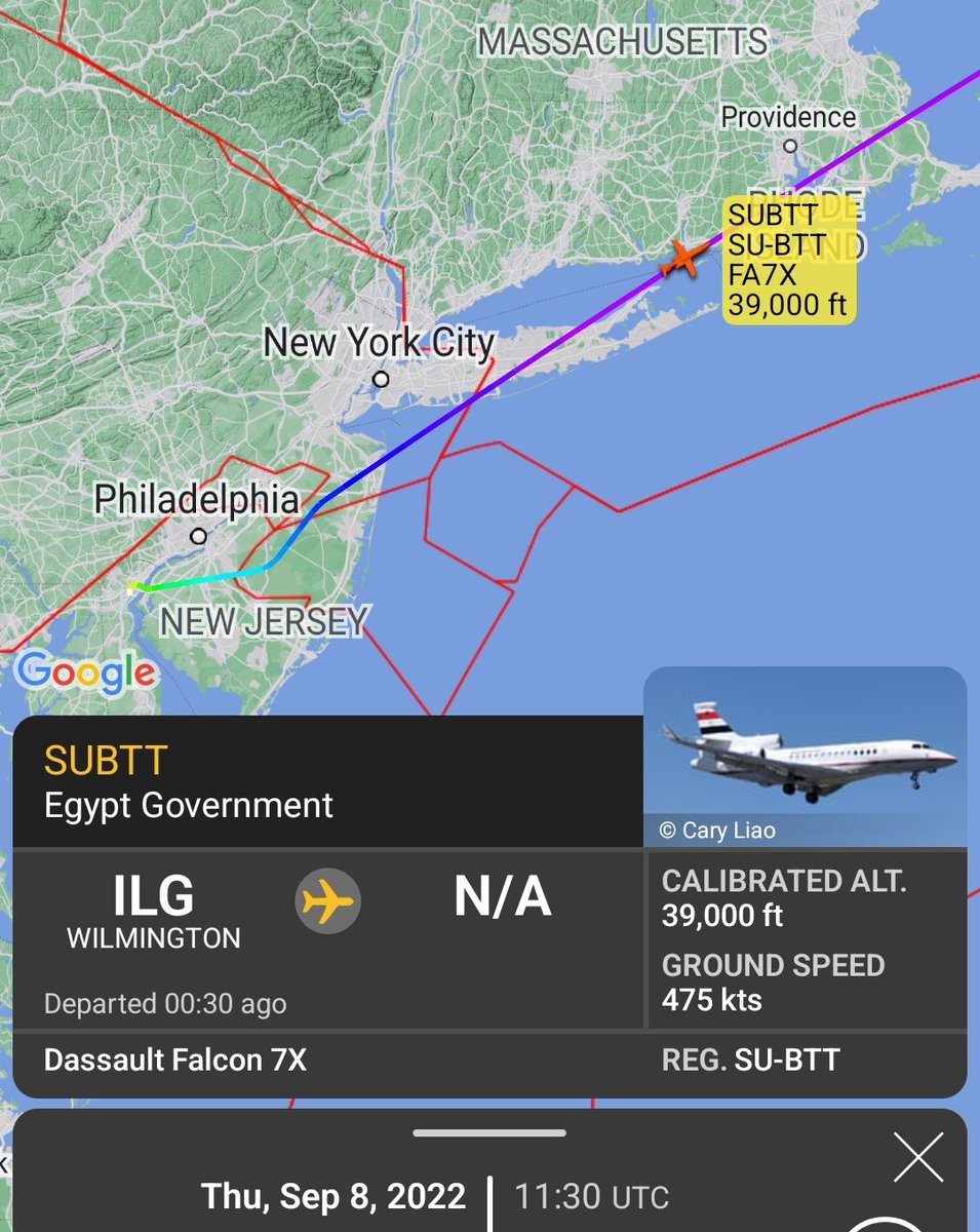 Gerjon_'s tweet photo. An Egypt Government Dassault Falcon 7X from 🇺🇲Wilmington Airport (New Castle Airport) is approaching 🇪🇬Cairo, Egypt now: 🇪🇬SU-BTT #SUBTT. https://t.co/ACCJMAZZO6