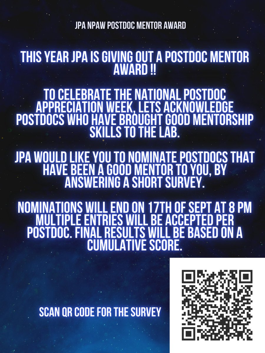 GSA at Jefferson (@gsajefferson) on Twitter photo Do you know an amazing postdoc?? <a href="/JeffPostdocs/">Jefferson Postdoc Association</a> is giving out a Postdoc Mentor Award! Nominations open until 9/17: qfreeaccountssjc1.az1.qualtrics.com/jfe/form/SV_8i… Do you know an amazing postdoc?? <a href="/JeffPostdocs/">Jefferson Postdoc Association</a> is giving out a Postdoc Mentor Award! Nominations open until 9/17: qfreeaccountssjc1.az1.qualtrics.com/jfe/form/SV_8i…
