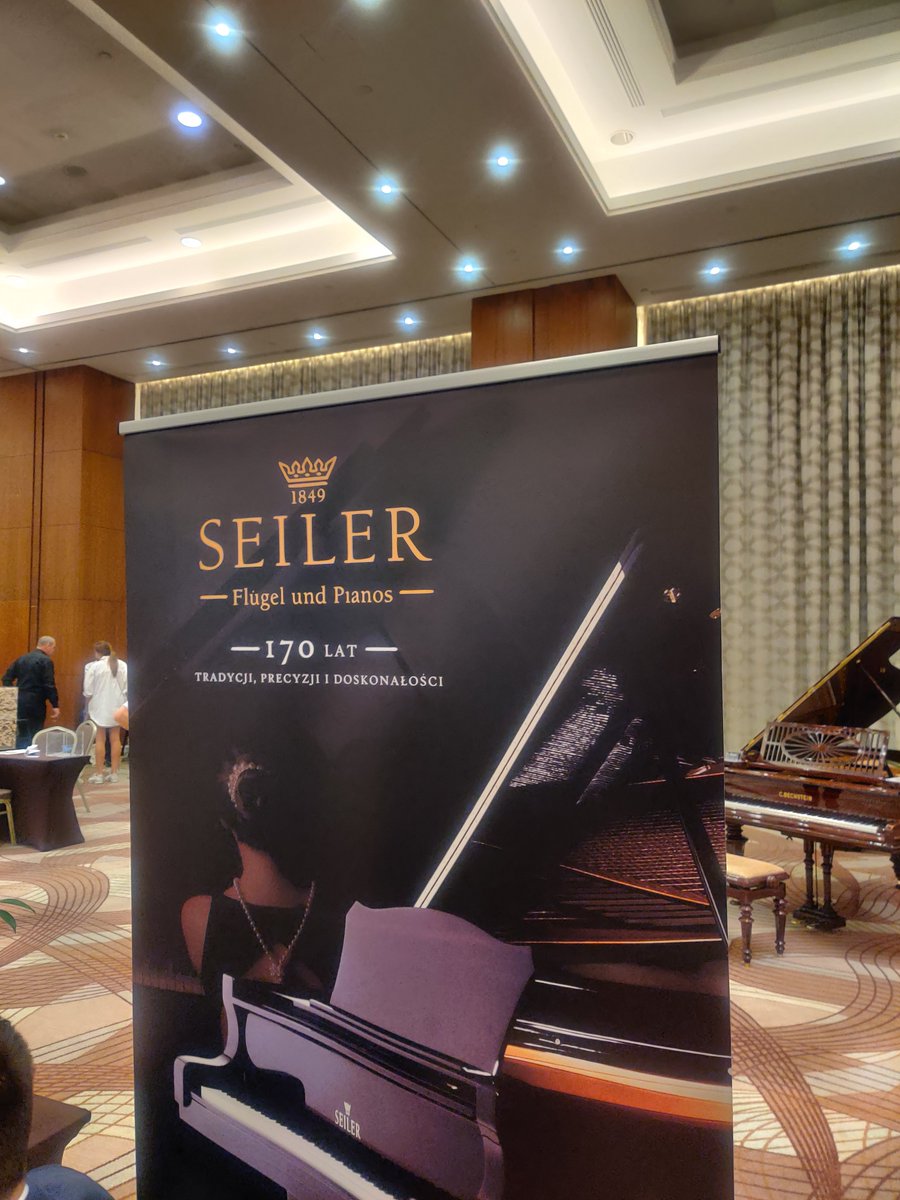 PianoCongress's tweet photo. FX – Music Group was established in 2002 representative of manufacturers of the following brands, among others: Seiler, Pramberger, Samick.
https://t.co/6HAfNseRQh https://t.co/OEPO6p1BQW