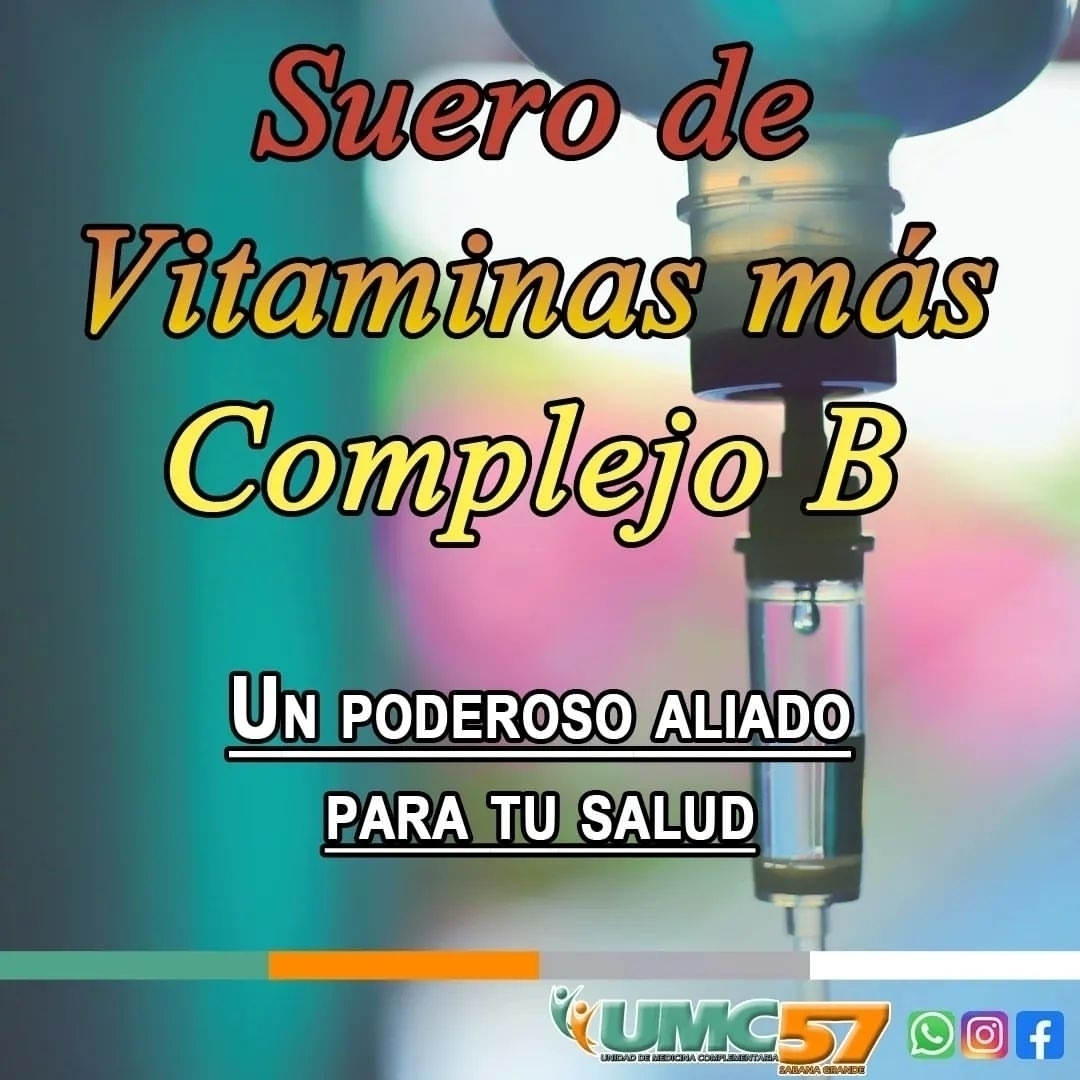 OctavioAndres74's tweet photo. sigue a @umc57
SUERO DE VITAMINAS MAS COMPLEJO B

BE N E F I C I O S

👉 Desintoxica el cuerpo
👉 Fortalecer huesos y articulaciones
👉 Mejora la piel, cabello, uñas
👉 Mejora la Salud del organismo
Para citas. Escríbenos WhatsApp 04142880000
Llámanos 02129918043 02129931914
CCS https://t.co/e4wfg1s1Kr