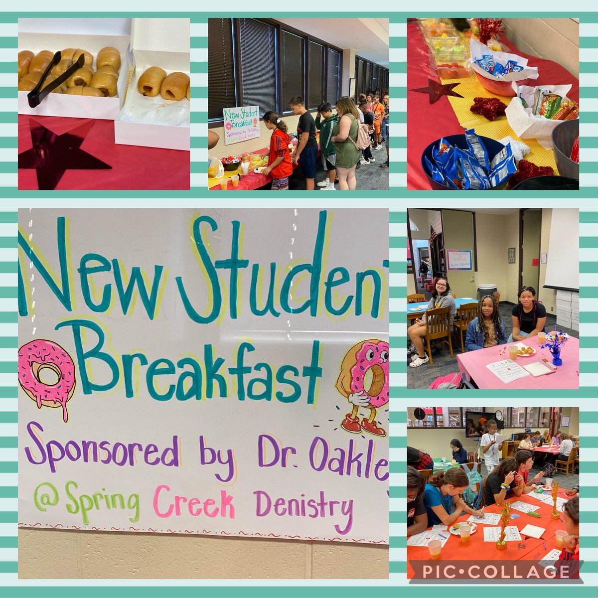 DoerreCounselors (@doerrecounselor) on Twitter photo We had a wonderful time celebrating our new students at Doerre today! We would like to extend a special thank you to our sponsor, Dr. Oakley @SpringCreekDentistry, & to our PTO volunteers! This was the perfect way to start the day! #DoerreFamily <a href="/DoerreKISD/">Doerre Intermediate</a> <a href="/DoerrePTO/">Doerre PTO</a> We had a wonderful time celebrating our new students at Doerre today! We would like to extend a special thank you to our sponsor, Dr. Oakley @SpringCreekDentistry, & to our PTO volunteers! This was the perfect way to start the day! #DoerreFamily <a href="/DoerreKISD/">Doerre Intermediate</a> <a href="/DoerrePTO/">Doerre PTO</a>