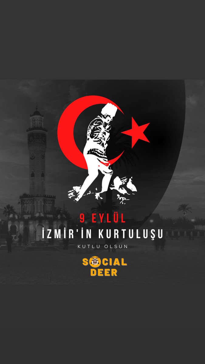 Kurtuluşun ve kuruluşun o en güzel günü #9Eylül 100. Yılı kutlu olsun. 🇹🇷