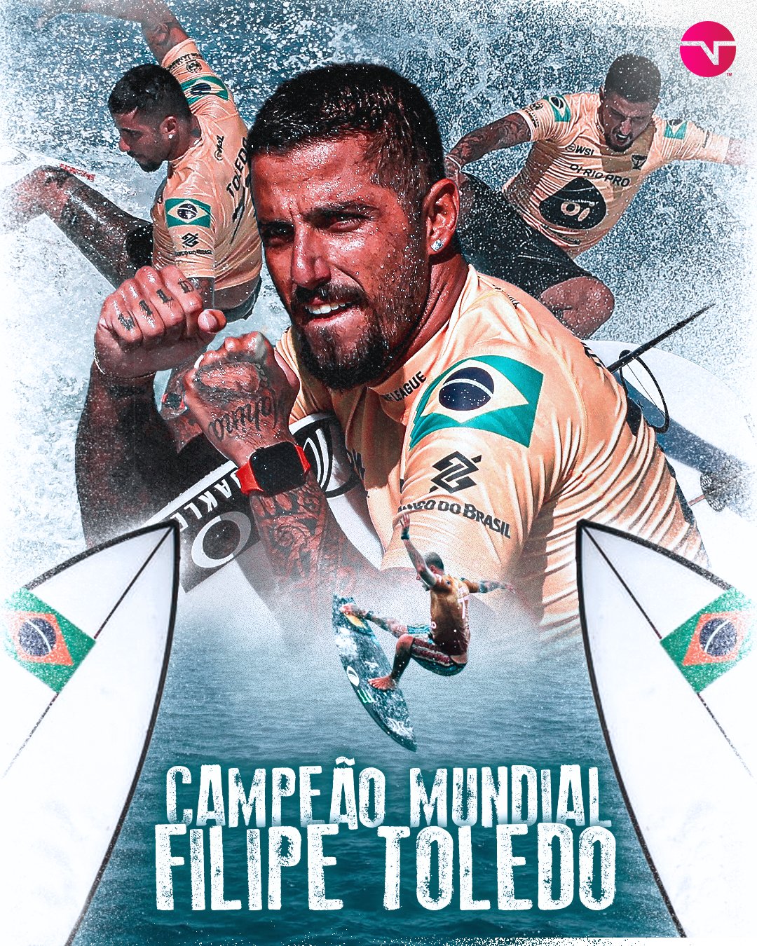 WSL Brasil 🇧🇷 on X: FILIPE TOLEDO É CAMPEÃO MUNDIAL DE 2022