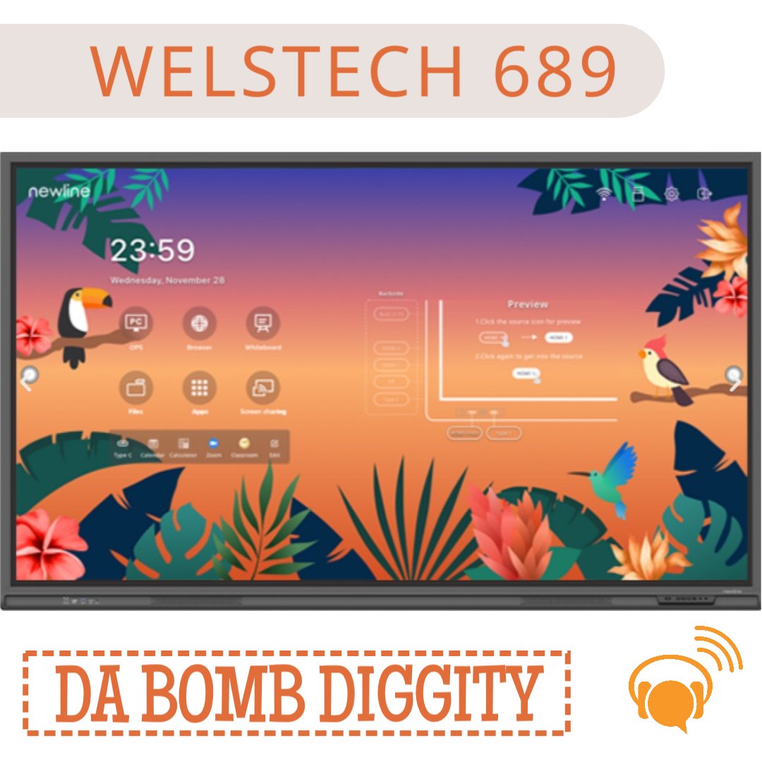 welstech's tweet photo. Welcome back to the most awesome, cool, hip WELSTech podcast. We’ve packed this episode with lots of goodness, including interactive flat panels in the school and church. No doubt, it’s da bomb diggity!
https://t.co/A8cuLwOdlr
#interactiveflatpanel #ifp #welstech https://t.co/nU7AuT2FbJ