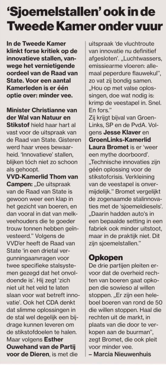 Caroline van der Plas tweet media