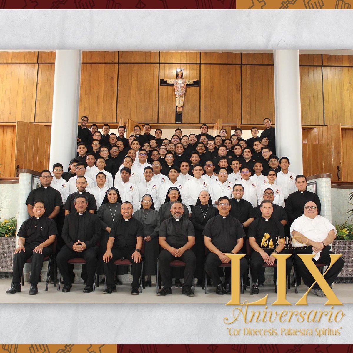 JuarezSeminario's tweet photo. 𝑬𝒍 𝟖 𝒅𝒆 𝒔𝒆𝒑𝒕𝒊𝒆𝒎𝒃𝒓𝒆 𝒅𝒆 𝟏𝟗𝟔𝟑 𝒄𝒐𝒎𝒆𝒏𝒛𝒐́ 𝒂 𝒍𝒂𝒕𝒊𝒓 𝒆𝒍 𝑪𝒐𝒓𝒂𝒛𝒐́𝒏 𝒅𝒆 𝒍𝒂 𝑫𝒊𝒐́𝒄𝒆𝒔𝒊𝒔. Celebramos 59 años con inmenso gozo y alegría. 
¡𝑮𝒓𝒂𝒄𝒊𝒂𝒔 𝒂 𝒕𝒊 𝒆𝒍 𝑺𝒆𝒎𝒊𝒏𝒂𝒓𝒊𝒐 𝒔𝒆 𝒔𝒐𝒔𝒕𝒊𝒆𝒏𝒆! #YoSoySeminario https://t.co/UdXlraA1vT
