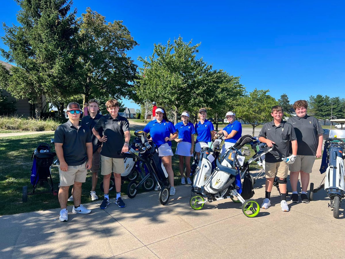 GolfVghs's tweet photo. It’s tee time!! @VGBlueDevils https://t.co/hSSjHw1tqo