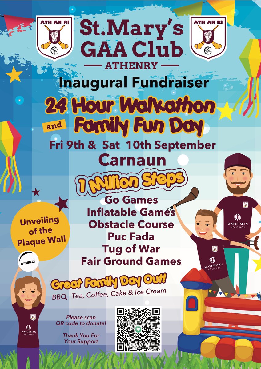 We are looking forward to a great 24hour Walkathon and Family Fun Day in Carnaun this weekend. All are Welcome. To make a donation follow the link below.
idonate.ie/fundraiser/StM…