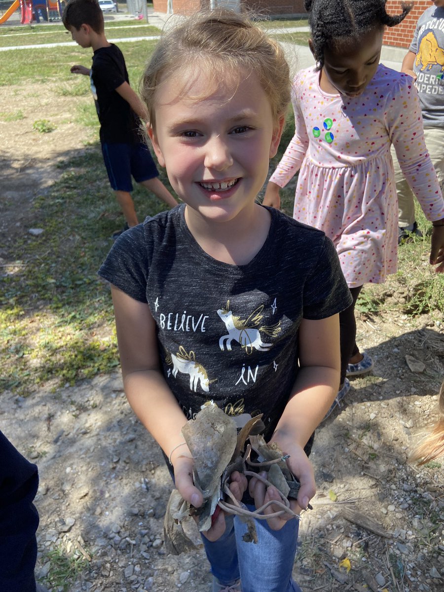 We explored the <a href="/RBEoutdoorclass/">RBEOutdoorClassroom</a> &amp; then picked up trash. Just a few treasures that are no longer littering our outdoor space! @TeamTurnerRBE